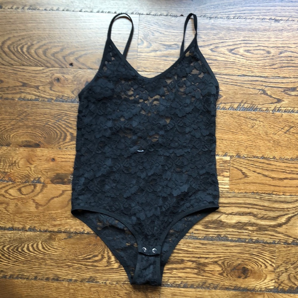 *Black Lace Body Camisole